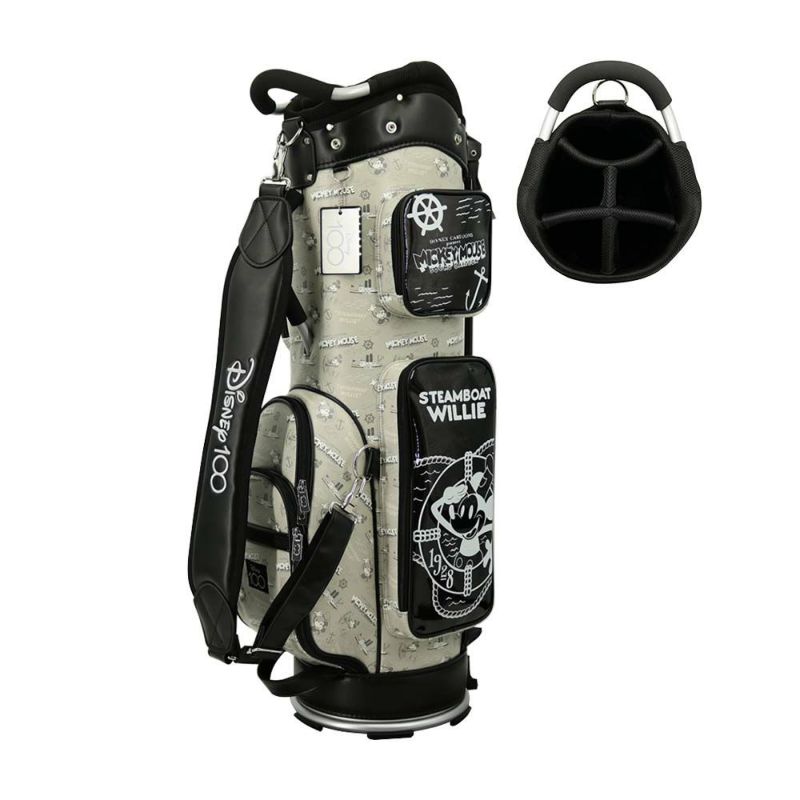 【Lynx】ディズニー 100周年 スタンド式 キャディバッグ リンクス（Lynx_Golf） 【ワゴンセール】Disney100 スタンド