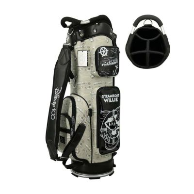 リンクス（Lynx_Golf） 【大特価市】Disney100 スタンド キャディバッグ モノクロ 73220-400-001 2023『限定品』