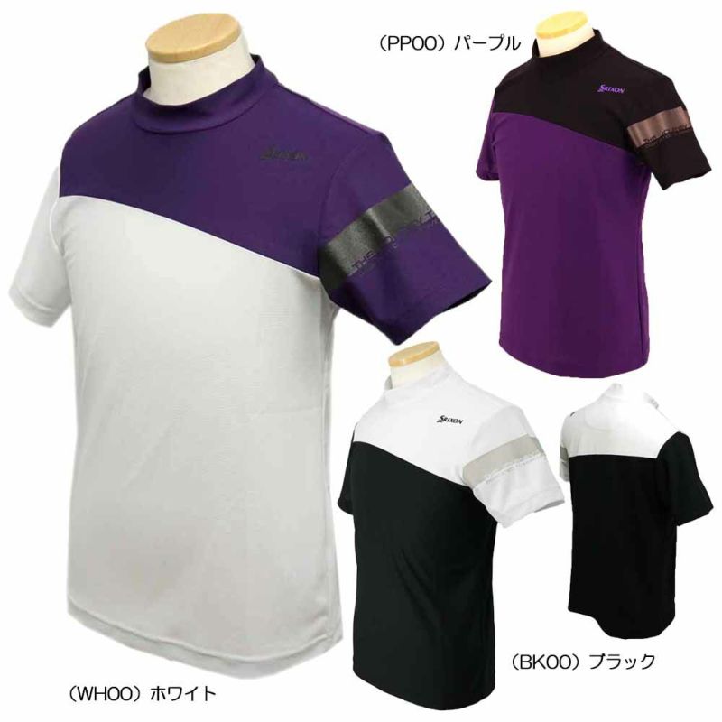 半袖モックネックシャツ RGMTJA25NK メンズゴルフウェア 春夏モデル