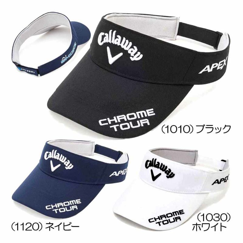 キャロウェイ（Callaway） TOUR TW VISOR 24 JM C24990111 メンズ