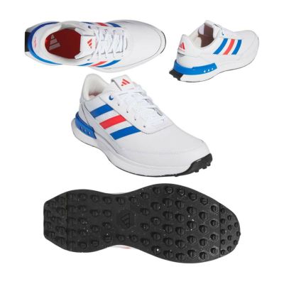 アディダス（Adidas） S2G SL レザー 24 スパイクレスシューズ IF0300 ホワイト/ブライトローヤル 2024