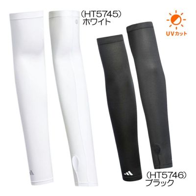 アディダス（Adidas） UVカットAEROREADYアームカバー（両腕用） MGR79 レディースアンダーウェア 春夏  『サムホール付き』