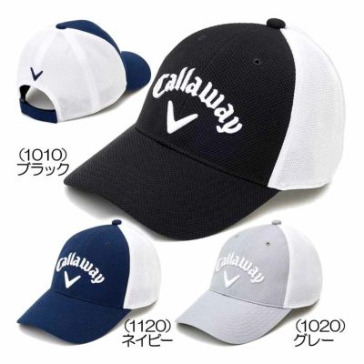 キャロウェイ（Callaway） BASIC MESH CAP 24 JM C24990107 メンズゴルフキャップ 春夏 2024