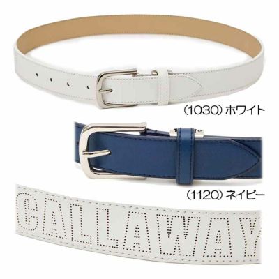 キャロウェイ（Callaway） ロゴパンチングベルト C24192202 レディースゴルフウェア 2024春夏