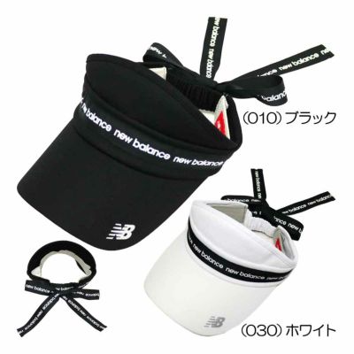 ニューバランス（New_Balance） ワッフルロゴりぼんサンバイザー 012-4187506 レディースゴルフバイザー 春夏 2024【最終処分価格】