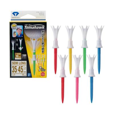 ダイヤゴルフ（DAIYA_GOLF） トマホークティーセミロング（7本入り） TE-515A 2024