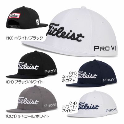 タイトリスト（Titleist） ツアーエリートフラットビルキャップ TH24ATEFBN2 メンズゴルフキャップ 2024春夏