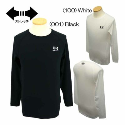 アンダーアーマー（UNDER_ARMOUR） UAヒートギアフィッティドロングスリーブシャツ 1387940 メンズゴルフウェア 春夏仕様 『父の日にオススメ』