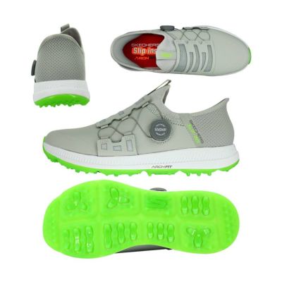 スケッチャーズ（Skechers） GO GOLF ELITE5 SLIP-INS スパイクレスシューズ 214066-GYLM 2024