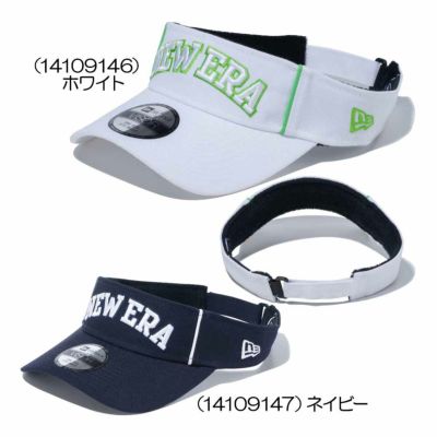 ニューエラ（New_Era） サンバイザー Piping アーチロゴ ゴルフバイザー 2024春夏 『ユニセックス』