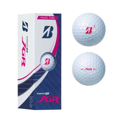 ブリヂストン（BRIDGESTONE_GOLF） TOUR B JGR ボール パールピンク 1スリーブ（3個入） J3PX-3 2023