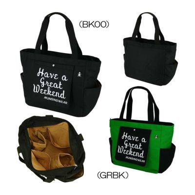 マンシングウェア(Munsingwear) 【大特価市】【ENVOY】レディーストートバッグ MG4FTT10L 2024