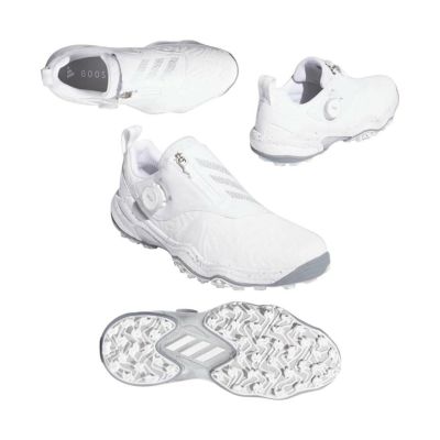 アディダス（Adidas） コードカオス25 Boa スパイクレスシューズ ID8605 ホワイト/シルバー/グレー 2024