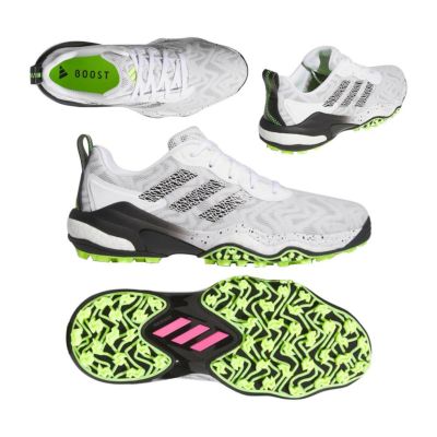 アディダス（Adidas） コードカオス25 スパイクレスシューズ IF3268 ホワイト/ブラック/レモン 2024