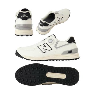 ニューバランス（New_Balance） 574 v3 SL スパイクレス Boa レディースシューズ UGBS574H-L オフホワイト 2024