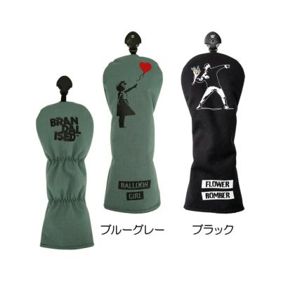 その他ブランド 【大特価市】バンクシー ヘッドカバー（フェアウェイウッド用） BAHC-02FW 2024『限定品』『BRANDALISED』
