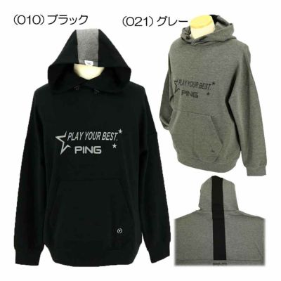 ピン（PING） ジャガードダンボールニットスウェットフーディ 621-4262801 メンズゴルフウェア 2024秋冬【最終処分価格】