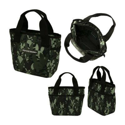 サイコバニー（PsychoBunny） ラウンドバッグ LWG CAMO PBMG4FB8 2024