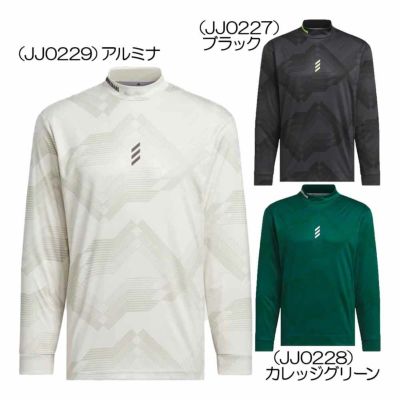 アディダス（Adidas） コードカオス モックネック長袖シャツ KSL86 メンズゴルフウェア 2024秋冬