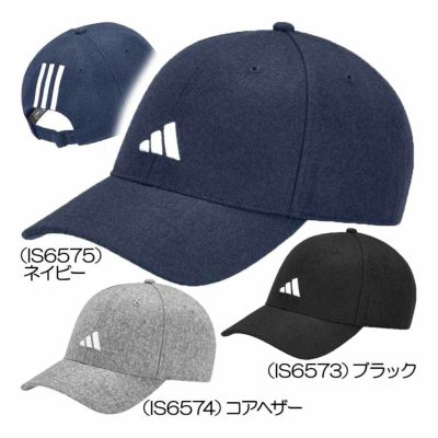 アディダス（Adidas） ツイード キャップ JTY41 メンズゴルフキャップ 2024秋冬