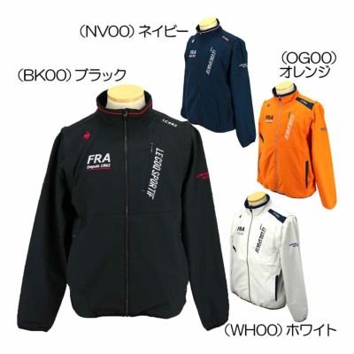 ルコック（le_coq_sportif） 2WAY（袖脱着） ブルゾン LG4FWB00M メンズゴルフウェア 2024秋冬『ストレッチフォーサー』