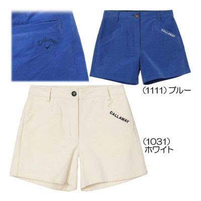 キャロウェイ（Callaway） 8WAYストレッチ モールスキンショートパンツ C24227200 レディースゴルフウェア 2024秋冬