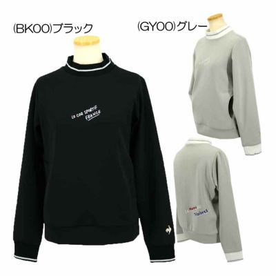 ルコック（le_coq_sportif） ダンボールニットモックネック LG4FSW01L  レディースゴルフウェア 2024秋冬