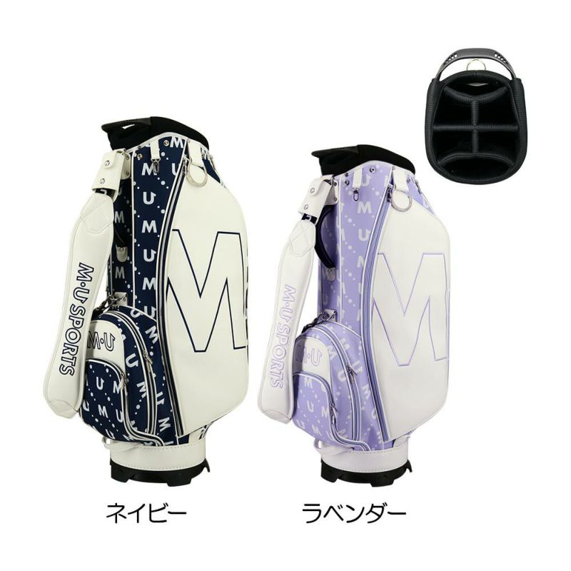 エムユースポーツ（MU_SPORTS） 撥水 モノグラム 総柄ロゴ