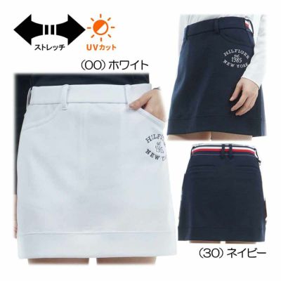 トミーヒルフィガー（Tommy_Hilfiger） アーチロゴ スウェット スカート レディースゴルフウェア THLA454 2024秋冬【最終処分価格】