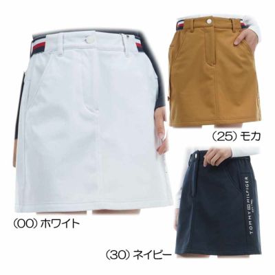 トミーヒルフィガー（Tommy_Hilfiger） ウインドプルーフ ウオームスカート レディースゴルフウェア THLA475 2024秋冬