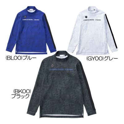 ルコック（le_coq_sportif） ハイネック長袖シャツ LG4FLS55M メンズゴルフウェア 2024秋冬『ストレッチフォーサー』