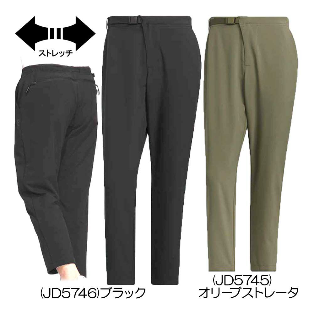 アディダス ゴルフウェア ロングパンツ 秋 冬 COLD.RDY EX STRETCH ボンディング 保温 フルレングスパンツ カジュアル  IT9362 メンズ adidas