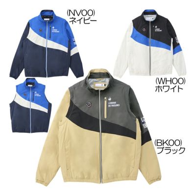 ルコック（le_coq_sportif） 中わた2WAYブルゾン LG4FWB50M メンズゴルフウェア 2024秋冬『ストレッチフォーサー』