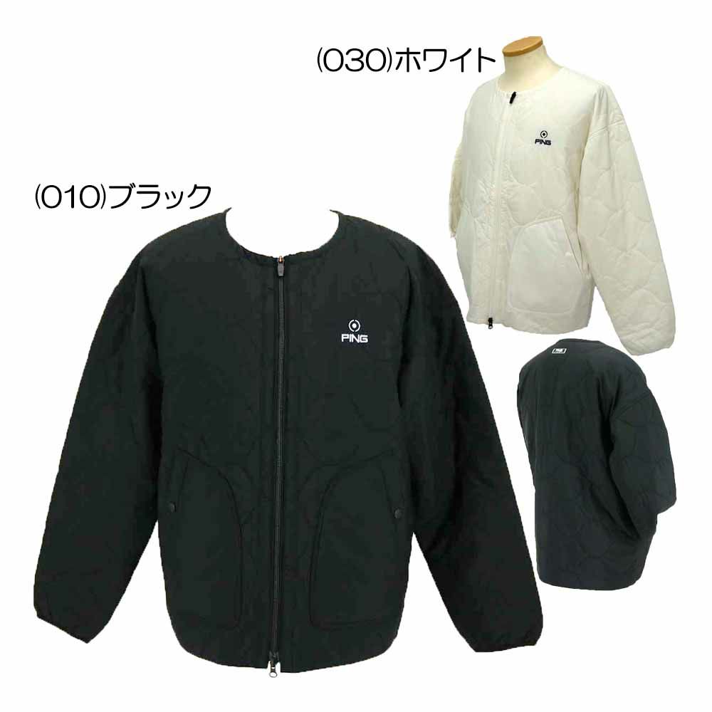 【PING APPAREL】全方向ストレッチリップストップフルジップ中綿　新品 PING APPAREL】全方向ストレッチリップストップフルジップ中綿