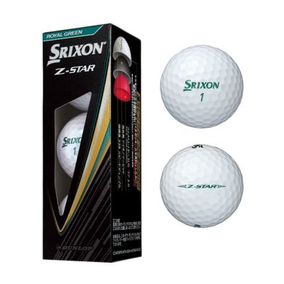 スリクソン（SRIXON） Z-STAR ボール ロイヤルグリーン 1スリーブ(3個入) 2025