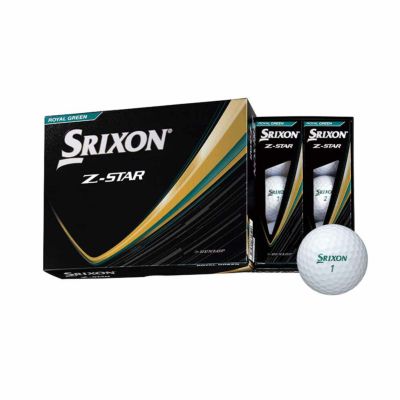 スリクソン（SRIXON） Z-STAR ボール ロイヤルグリーン 1ダース 2025