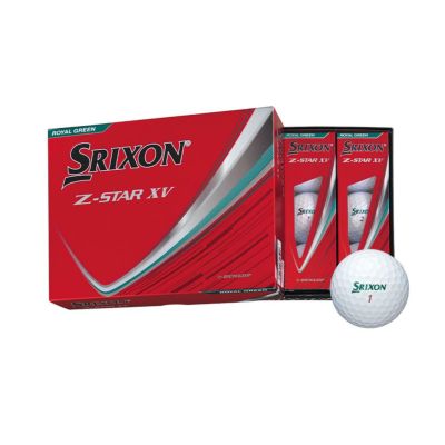 スリクソン（SRIXON） Z-STAR XV ボール ロイヤルグリーン 1ダース 2025