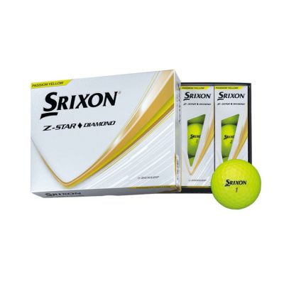 スリクソン（SRIXON） Z-STAR DIAMOND ボール プレミアムパッションイエロー 1ダース 2025