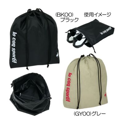 ルコック（le_coq_sportif） 巾着型 シューズケース LG5STT22M 2025