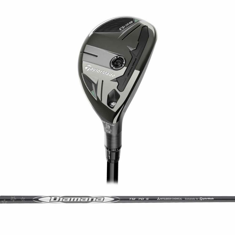 送料無料商品の通販 テーラーメイド（TaylorMade） Qi35 レスキューDiamana SILVER クラブ