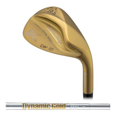 キャスコ（kasco） ドルフィンウェッジ ゴールド DW-123 True Temper DynamicGold95 S200 シャフト 2024【数量限定】