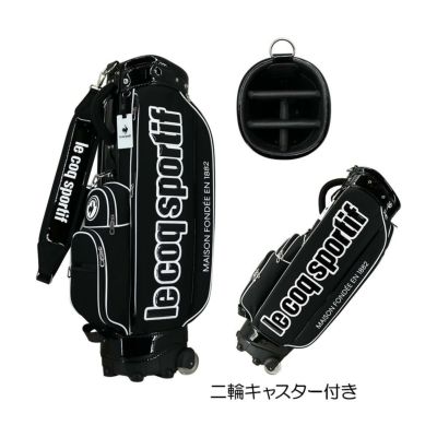 ルコック（le_coq_sportif） キャスター付き キャディバッグ ユニセックスモデル 9.0型 LG5SCB00U 2025