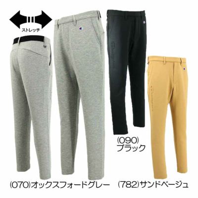 チャンピオン（Champion） テックウィーブ 3LS Light ロングパンツ C3-BG201 メンズゴルフウェア 2025春夏
