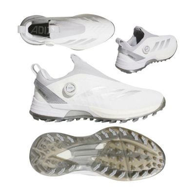 アディダス（Adidas） アディゼロ ZG25 Boa スパイクレスシューズ IH3357 ホワイト/シルバー/グレー 2025