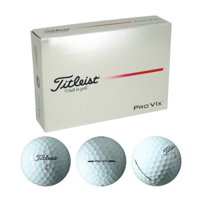 タイトリスト（Titleist） Pro V1x ボール （ローナンバー） ホワイト 1ダース 2025