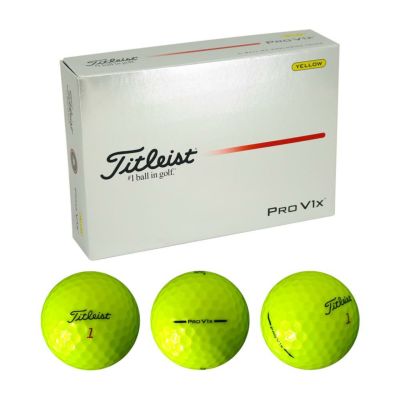 タイトリスト（Titleist） Pro V1x ボール イエロー 1ダース 2025