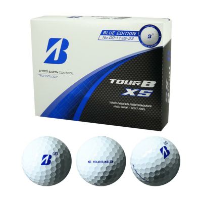 ブリヂストン（BRIDGESTONE_GOLF） TOUR B XS  BLUE EDITION ボール S4BXJ ホワイト 1ダース 2025