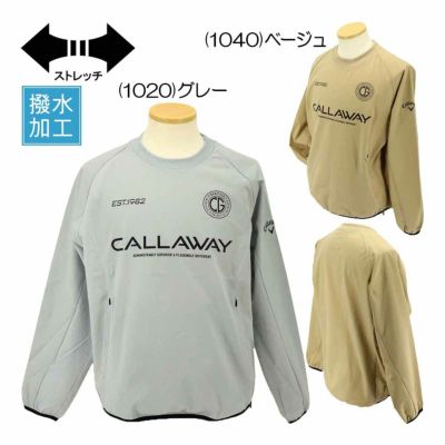 キャロウェイ（Callaway） 8WAYストレッチ クルーネックブルゾン C25115101 メンズゴルフウェア 2025春夏
