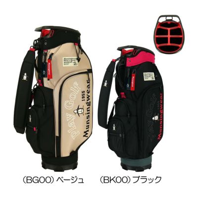 マンシングウェア(Munsingwear) バイカラーリングキャディバッグ MG5SCB04M 2025