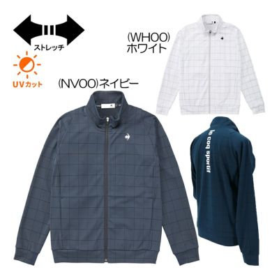 ルコック（le_coq_sportif） ウィンドウペン柄カットソー LG5SSW50M メンズゴルフウェア 2025春夏